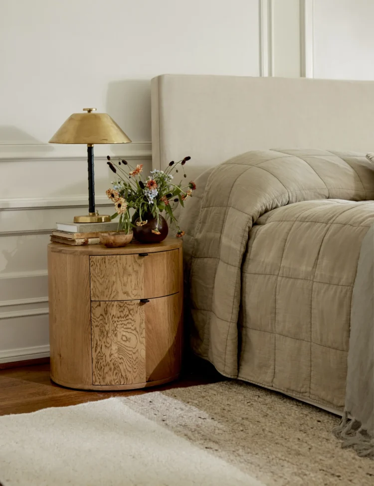 ROUND NIGHTSTAND