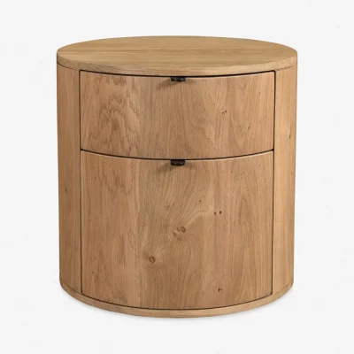 ROUND NIGHTSTAND